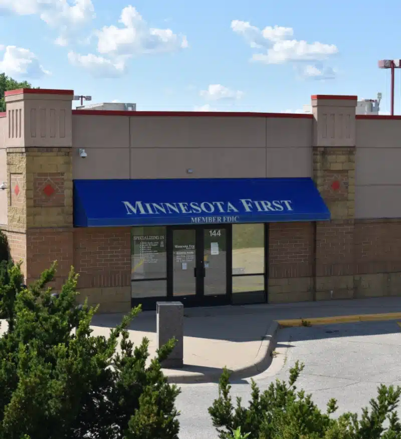 Minnesota First Red Wing branch exterior.